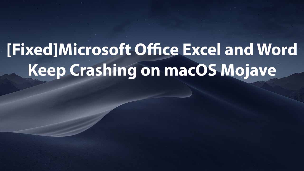 excel 2011 for mac keep freezing